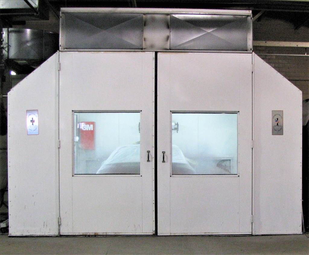 Johnson's Auto Body paint booth