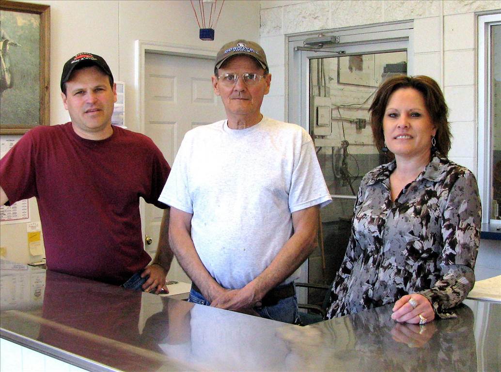 Johnson's Auto Body & Repair storefront in Ashland, Ohio